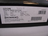 7888  Browning Citori Featherweight Super light, Grade I, 20 GA, 26” Barrels, 5.5 LBS,  Invector F/M Chokes, Limited Production, As New in Box! - 16 of 17