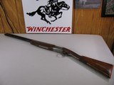 7887  Winchester 101 Pigeon LIGHTWEIGHT, 20 gauge, 27” barrels, SK/SK extended screw in chokes, coin silver snipe/quail engraved receiver, straight gr - 1 of 13