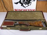 7898Winchester 23 Pigeon XTR 12 gauge 26 inch barrels 2 3/4&3 inch chambers, Green Winchester Hard Case, screw in extended winchokes (2 SK, 2 IC, F, - 1 of 24