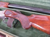 7913  Winchester 101 Pigeon Lightweight 12 gauge, 27 inch barrels, Winchester screw in extended chokes EX Full/ Mod, Beautifull green Winchester hard - 4 of 18