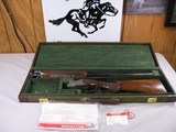 7913  Winchester 101 Pigeon Lightweight 12 gauge, 27 inch barrels, Winchester screw in extended chokes EX Full/ Mod, Beautifull green Winchester hard