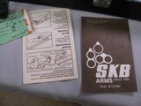 7908  SKB ITHACA MODEL 600 3 BARREL SKEET SET 410GA-28GA-20GA GAUGE 410 - 28