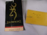 7912 Browning Brown case, with keys, single barrel, will hold up to a 30