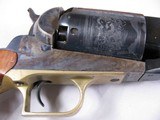 7916  ASM US 1847, Black Powder,  Really nice Case coloring, Beautiful engraved cylinder, wood grips are really clean and like new, brass trigger guar - 7 of 15