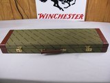 7926 Winchester Green Hard Case, Will take a model 23 or a 101. Will take a 28” barrel, 99% condition, it includes 4 keys - 1 of 6