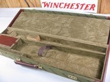 7926 Winchester Green Hard Case, Will take a model 23 or a 101. Will take a 28” barrel, 99% condition, it includes 4 keys - 5 of 6