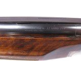 7933
Winchester 101 Pigeon, 12 GA, 27” Barrels, SK/SK, 14 1/4 LOP, Pistol grip, Winchester putt plate, vent rib, really nice dark tiger striped wood, - 13 of 19