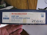 7930Winchester 101 28GA Field, SK/SK. 28” 14” LOP, Vent rib. Pistol Grip, Winchester butt Plate, Nice Dark Wood, Brass Beads, Correct serialized Win - 19 of 20