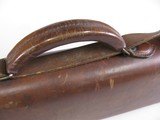 7936
Leather Shotgun/Rifle case. Really nice divided leather case. One of the straps has split, top and bottom can be opened, they ends are still nic - 6 of 15