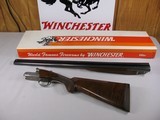 7937
Winchester 23 Pigeon XTR 12 GA, 3 IN chambers, 28” Barrels, Mod/Full, Fancy Tiger stripe wood, Decelerator Pad, 14 3/8 LOP, Single selective tri - 1 of 16