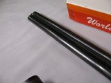 7937
Winchester 23 Pigeon XTR 12 GA, 3 IN chambers, 28” Barrels, Mod/Full, Fancy Tiger stripe wood, Decelerator Pad, 14 3/8 LOP, Single selective tri - 14 of 16