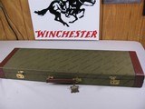 7938
Winchester Green Hard Shotgun case, Great condition, It has keys and 2 snap caps, Hang Tag, Will take up to 28” barrel. - 1 of 8