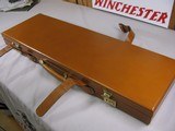 7941
Winchester 101 Super Pigeon 12 GA, 27” Barrels, 7 Winchokes (SK, IC, M, IM, 2 Full) 2 pouches and wrench, 7 Gold Images, 2 gold ducks left, gold - 20 of 21