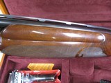 7941
Winchester 101 Super Pigeon 12 GA, 27” Barrels, 7 Winchokes (SK, IC, M, IM, 2 Full) 2 pouches and wrench, 7 Gold Images, 2 gold ducks left, gold - 17 of 21