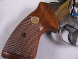 7952Colt Trooper MKIII, 357 MAG, Nickle Finish, Walnut Grips, 8” Barrel, Original Factory Box, Excellent condition, With Sock and soft case as well! - 9 of 14