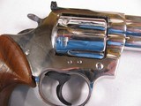 7952Colt Trooper MKIII, 357 MAG, Nickle Finish, Walnut Grips, 8” Barrel, Original Factory Box, Excellent condition, With Sock and soft case as well! - 10 of 14