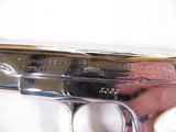 7949Colt 1903 Pocket Hammerless Pocket pistol, Manufactured in 1919, 32 ACP, Custom Nickel Refinish, Pearlite Grips. One Magazine, Gun sock and soft - 5 of 10