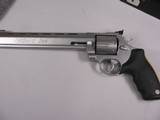 7946Taurus Raging Bee, 219 Bee, 10” Barrel Stainless Steel Finish, Hogue Rubber Grips, Original Box and Paperwork, Soft case included. - 2 of 11
