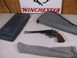 7945Smith and Wesson 53, 22 Jet Mag, Blue Finish, Walnut Grips, 8 3/8 Barrel, MFG 1961, Box and all Paperwork, Tools and inserts, Also comes with a - 1 of 11