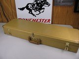 7954
Winchester Shotgun Case, Will take up to 32” Barrels, 99% Condition, With Winchester Brass Plaque - 1 of 7