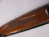 7955
Winchester 101 Lightweight. 20 GA, 27” Barrels, Screw in Winchokes, IC/M/F/SK, with pouch, Vent Rib, Pistol Grip, Coin Receiver, Winchester Butt - 13 of 14