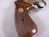 7952  Colt Trooper MKIII, 357 MAG, Nickle Finish, Walnut Grips, 8” Barrel, Original Factory Box, Excellent condition, With Sock and soft case as well! - 7 of 12