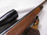 7968
Remington 03-A3, 30-06 Converted to sporter Woodstock, Black Ebony on forearm, Cheek piece, Sling with swivels, 6x Red Field Scope with rings. - 13 of 13