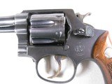 7967
Smith and Wesson
32, 32 long, original wood grips, 4” Barrel,
round front sight, 98% - 3 of 10