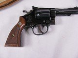 7965
Smith and Wesson Model 15, 38 Special, Trigger Shoe, Original wood grips, Adjustable rear sights, Blued. 4 Inch barrel - 2 of 11