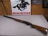 7981
Winchester 101 20 GA, 28 Inch, M/F, Winchester butt plate, First three years of production, Has the Brass Front bead, Pistol Grip with Red “W”, - 1 of 14