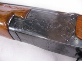 7982
Winchester 101 12 GA, 28 Inch, Mod/Full, Nice Dark Wood, Pistol Grip with cap, Vent rib, Ejectors, Single Brass Bead, 98%, Closes and opens tigh - 6 of 15