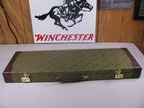 7983Winchester Green Hard Case, With keys and Blocks, Like new, Will take a 29” Barrel - 1 of 9