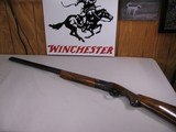 7992
Winchester 101 20 Gauge, 30 Inch Barrels, Full/Full, Red “W” Pistol Grip, 1st 3 years of Production, Butt Plate, 100% Factory original, Open and - 1 of 14