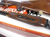 7995Winchester 23 Classic 28/410 gauge set, NIB matching serial numbers! 26 inch barrels, IC/MOD 28 GA, Mod/Full 410 GA, gold raised relief Quail on - 12 of 14