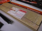 7995Winchester 23 Classic 28/410 gauge set, NIB matching serial numbers! 26 inch barrels, IC/MOD 28 GA, Mod/Full 410 GA, gold raised relief Quail on - 13 of 14