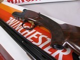 7995Winchester 23 Classic 28/410 gauge set, NIB matching serial numbers! 26 inch barrels, IC/MOD 28 GA, Mod/Full 410 GA, gold raised relief Quail on - 10 of 14
