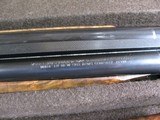7997
SKB 385 Ducks Unlimited set, Only 200 were Made, 20/28 Ga, The stock is C-grade American walnut in high gloss finish with a semi-beavertail fore - 12 of 20