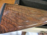 7997
SKB 385 Ducks Unlimited set, Only 200 were Made, 20/28 Ga, The stock is C-grade American walnut in high gloss finish with a semi-beavertail fore - 7 of 20