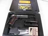 7998
Browning 1911 Black Label- Medallion Pro Compact, 380 ACP, Rosewood Grips, 2 Factory 8 round mags, 3.63 barrel, Comes with a box of ammo, Like n - 2 of 11