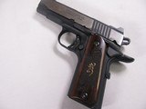 7998
Browning 1911 Black Label- Medallion Pro Compact, 380 ACP, Rosewood Grips, 2 Factory 8 round mags, 3.63 barrel, Comes with a box of ammo, Like n - 7 of 11
