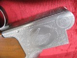 8002Winchester 101 Grand European Rifle over-under, 30-06/30-06, Drop Sights, Has the Swivel Sling clips, Beautiful engraved Hog/Deer, Cheek Piece o - 4 of 19