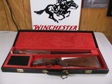 8001
Winchester 101 The Grouse Gun, 20 Ga, 2 3/4 and 3 inch, 26 inch barrels, 14 1/4 LOP, IC/M, Gold trigger, Round Knob, Winchester Pad, Silver rece - 1 of 18