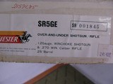 8000Winchester Grand European, 12G over 270 win, Swing Swivels, Scope Mount, Screw in chokes, M/XF/IM/IC/S/F, cheek piece, Has a Winchester hard cas - 16 of 17