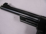 8003Smith And Wesson Model 24, 1950 Target, 44 Special, Manufactured from 1950-1966, 6 1/2 Barrel, Blued, Wood Grips, 98% - 5 of 11