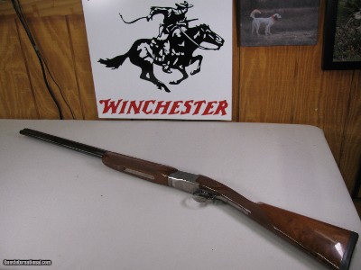 8007
Winchester 101 Pigeon Lightweight 28GA, Vent Rib, Ejectors, Straight Grip, 28” Barrels, 14 LOP, IC/M, Silver Coin receiver, Bores bright and sh