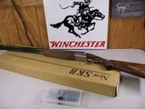 8009SKB 385 Sporting 12 GA,3”, 28” Barrels, 14 1/4 LOP, Vent rib, Pistol Grip, Silver receiver, Butt Pad, It comes with 2 SK, 2 IC extended chokes - 1 of 15