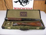 8010
Winchester 101 Quail Special 410 GA, 2 3/4 and 3 Inch, 26” Barrels, 14 1/4 LOP, Vent rib, Butt Pad, Coin Receiver,
Choked QS1/QS2,
Comes in a - 1 of 16