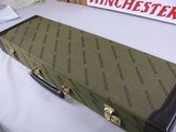 8012Winchester Quail Special green case with green interior, NOS, beautiful condition. With 410 ga paperwork NOS. Comes with the original keys. - 7 of 8