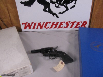 8019
Colt Sheriff 44-40 New in Box, 3” Barrel, Includes Hard case and all Paperwork. Beautiful case color. Black Grips