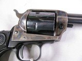 8023 Colt Peacemaker 22LR./WMR, 4.4” barrel, MFG 1974 with dual cylinders. Black eagle grips excellent condition - 7 of 11